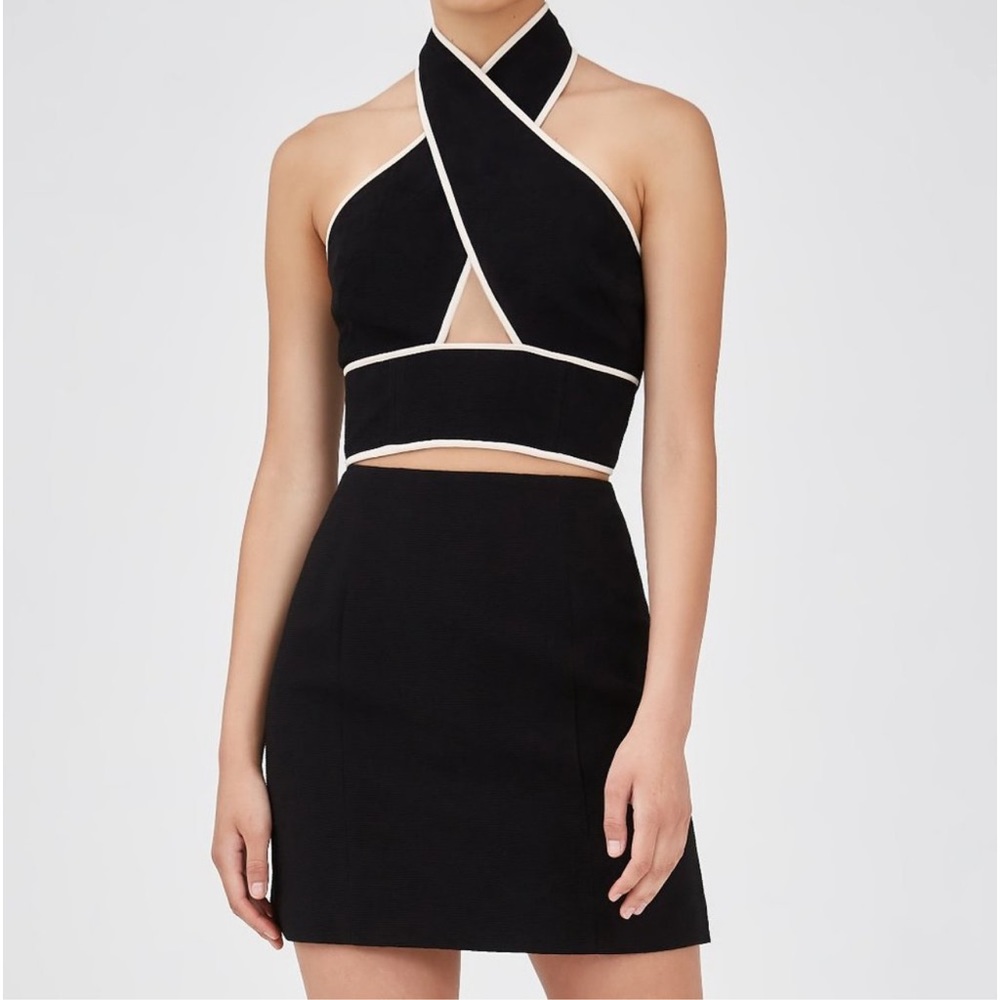 C/MEO COLLECTIVE Making Time Halter and Skirt Set